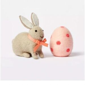 NWT Spritz Spring 2024 Easter Mini Felt Characters Bunny & Egg Decor